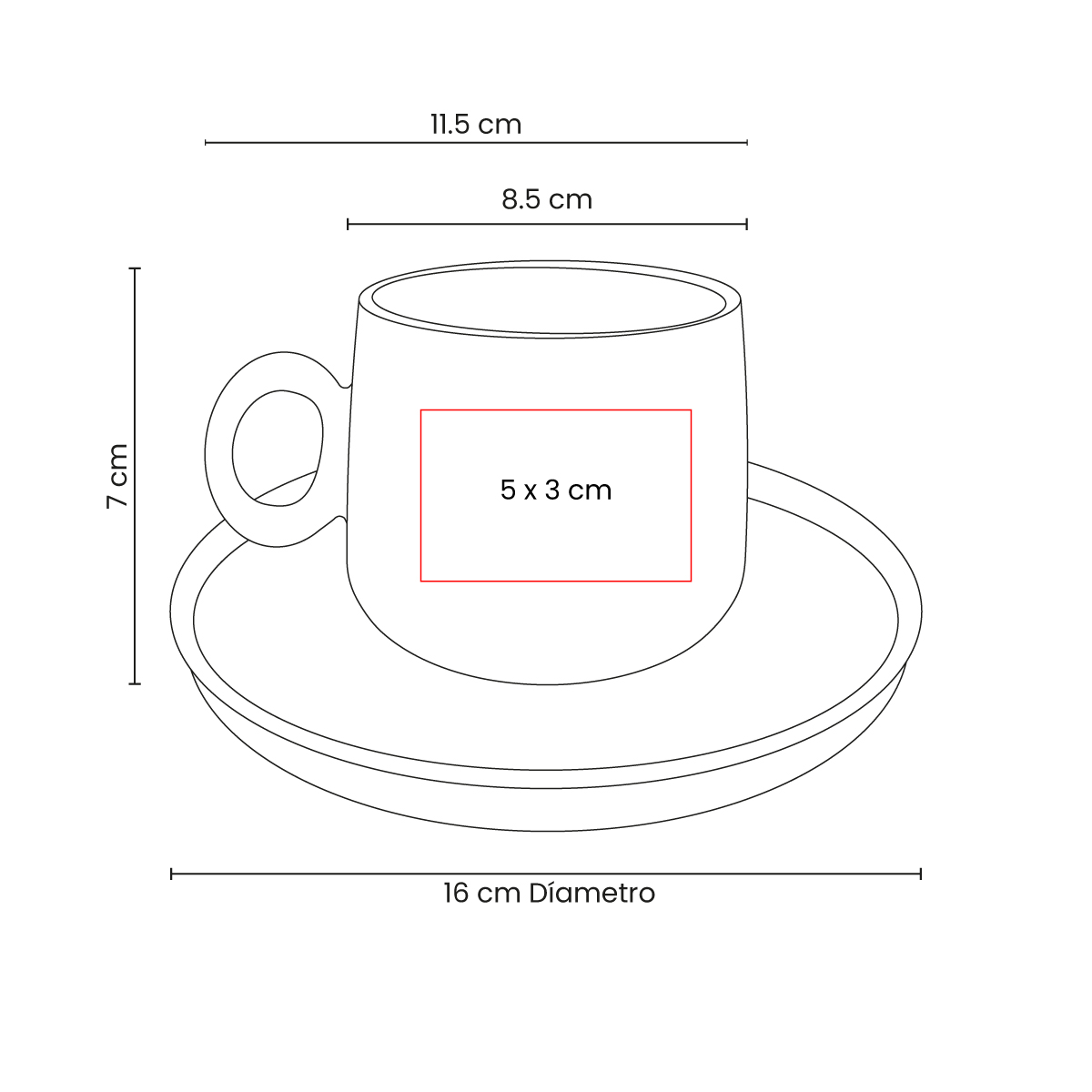 electronica Bebidas SET DE TAZA ZAPHIR TAZ 076 6 electronica Bebidas SET DE TAZA ZAPHIR TAZ 076 6