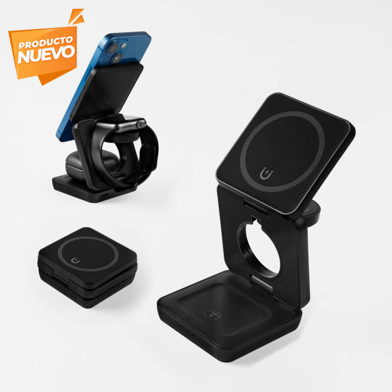 electronica Accesorios Smartphone Tablet MULTICARGADOR INALÁMBRICO QONEX CRG 068